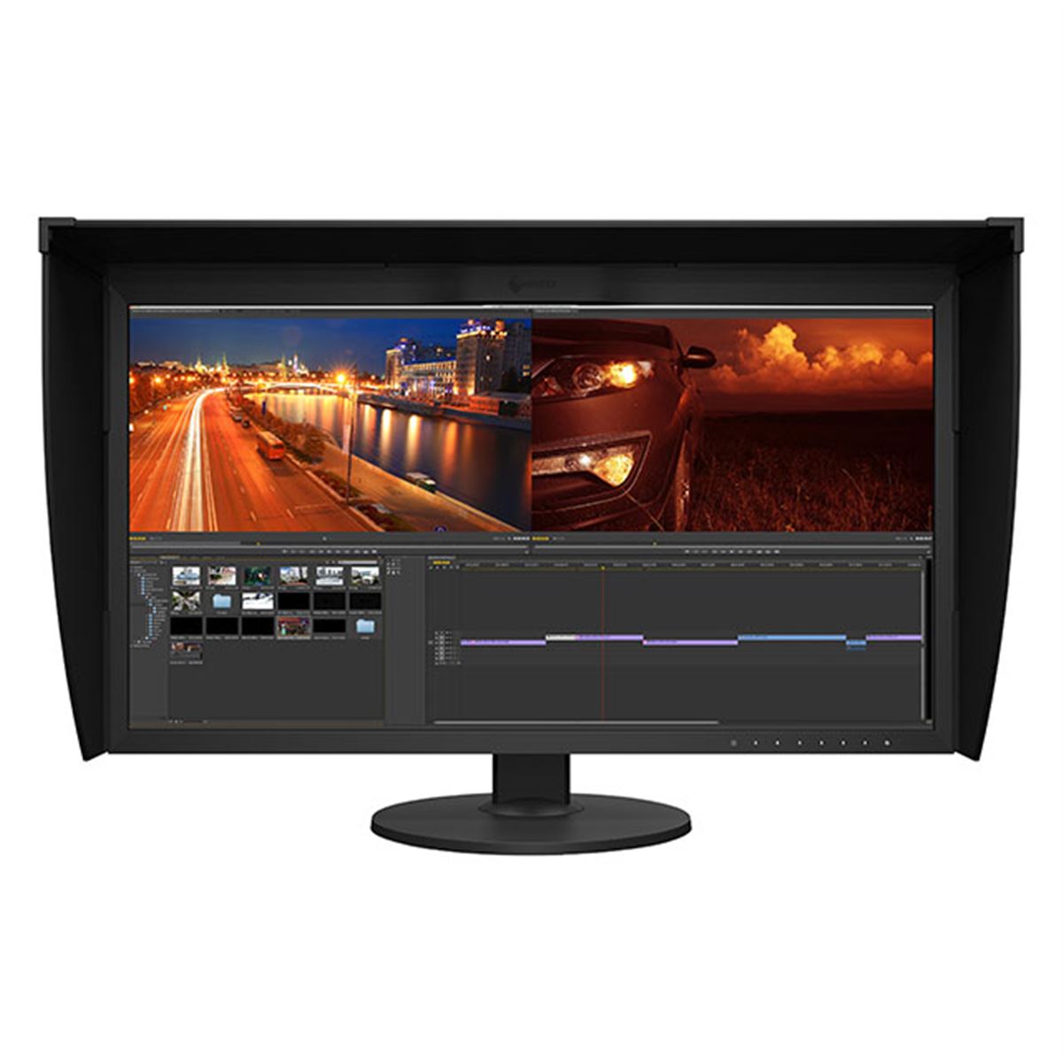 EIZO、AIで正確な表示を維持する31.1型4K液晶ディスプレイ「ColorEdge