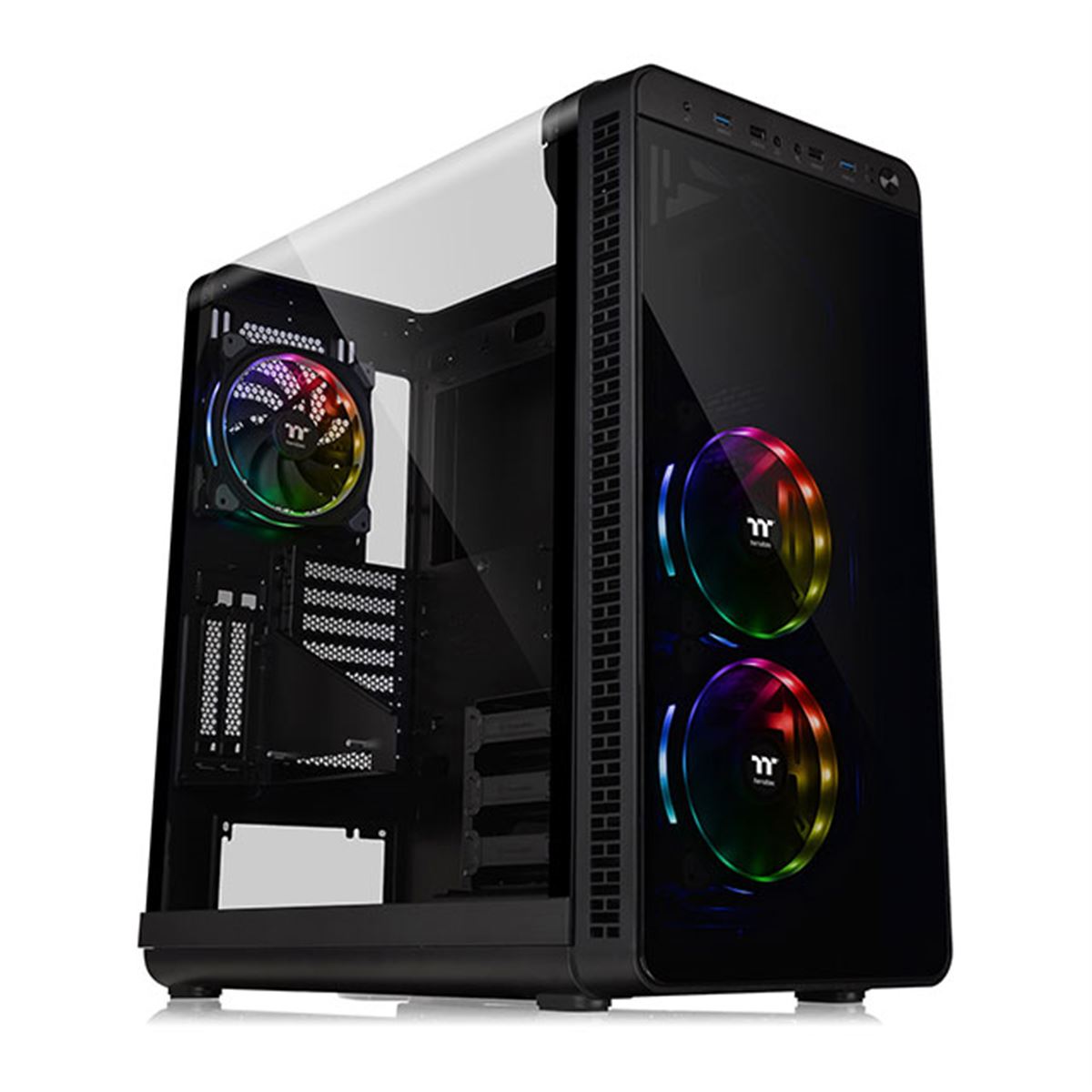Thermaltake、ガルウィングデザインのミドルタワー型PCケース「VIEW 37