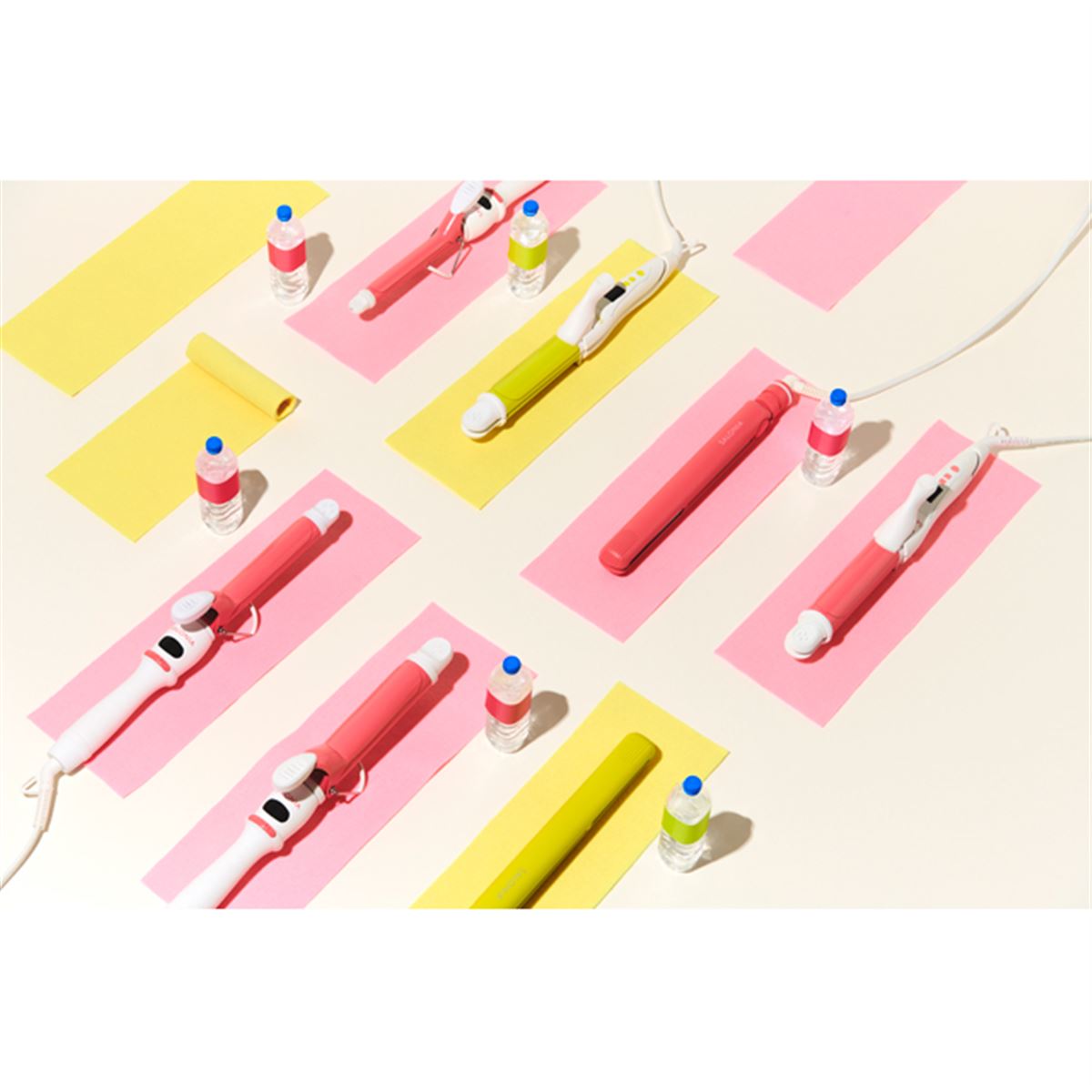 SALONIA、元気なビタミンカラーの2018年夏季限定ヘアアイロン3モデル