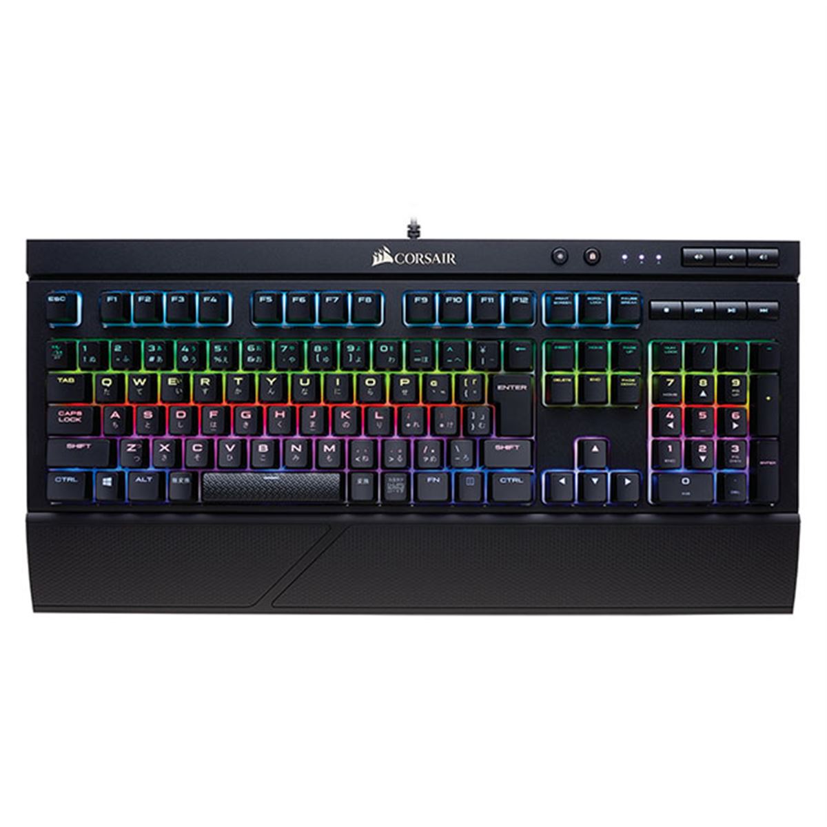 Corsair、Cherry MX RGB Redを採用したゲーミングキーボード - 価格.com