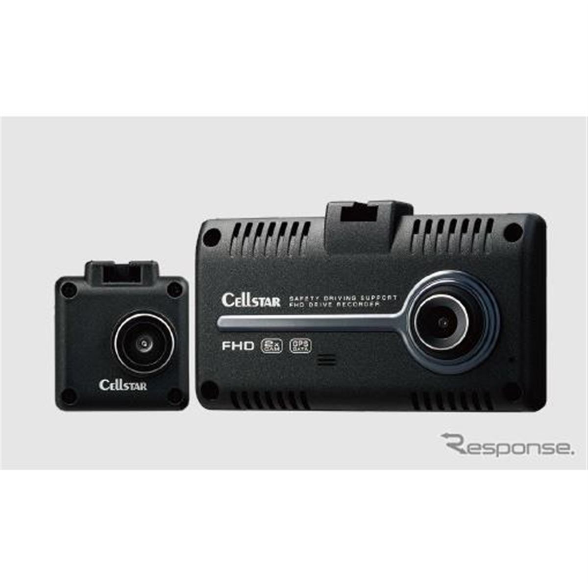 日本製セルスターCSD-790FHG前後カメラ録画 オプションGDO-10付き Amazon.co.jp: セルスターCSD-790FHGドライブレコーダー（前方・後方