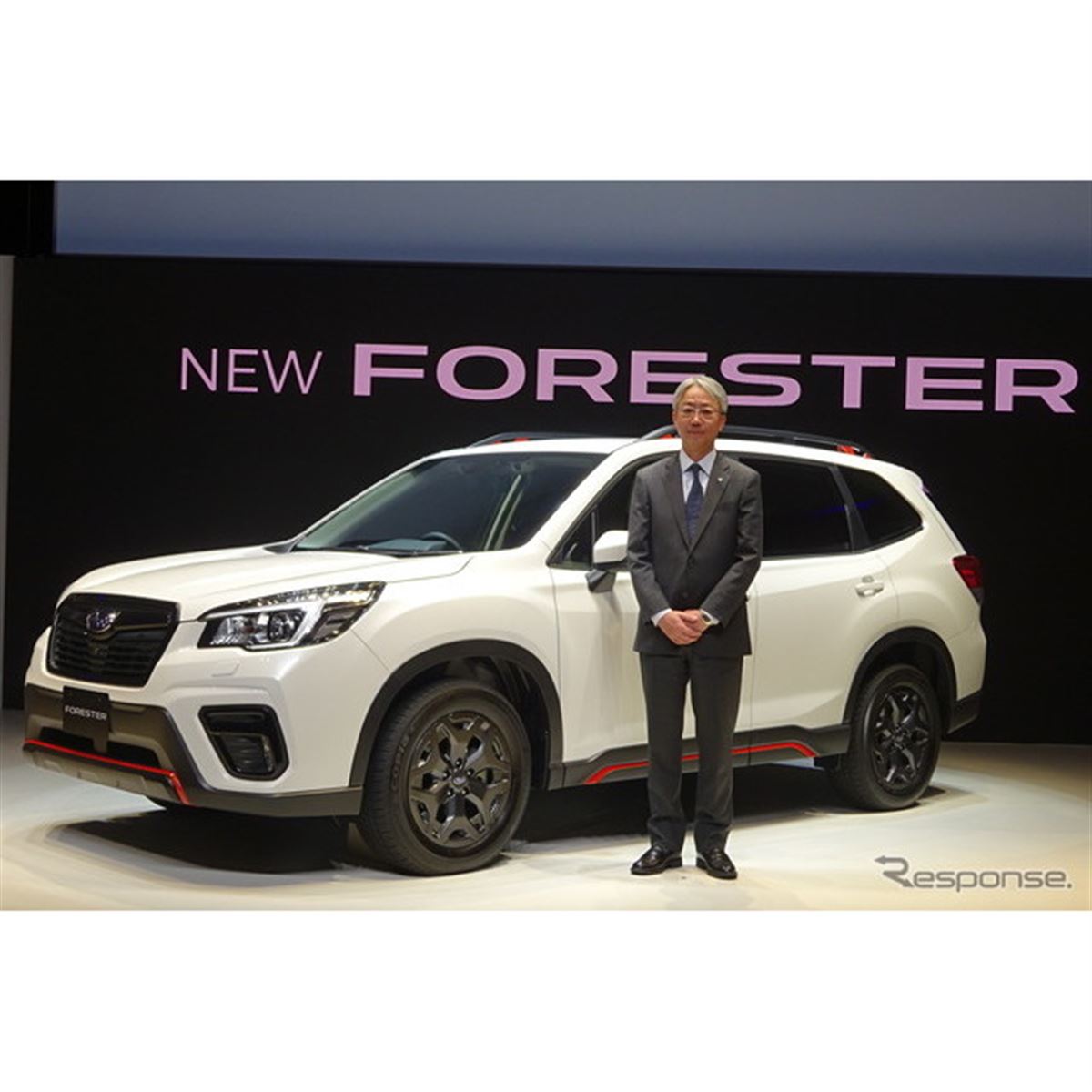 スバル フォレスター 新型発表… 中村専務「グローバルカーにして王道