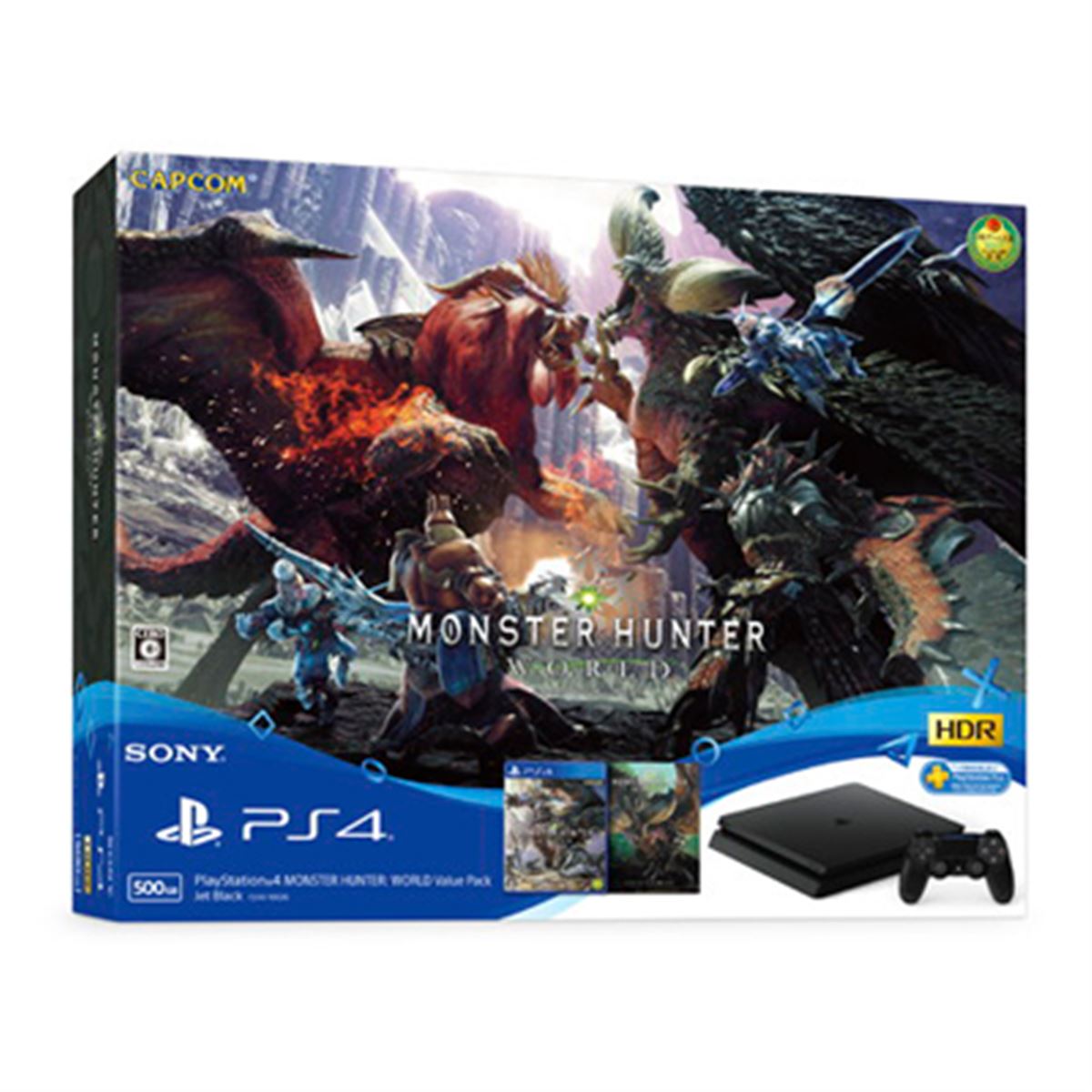 ソニー、攻略本付き「PS4 MONSTER HUNTER: WORLD Value Pack」7/26発売