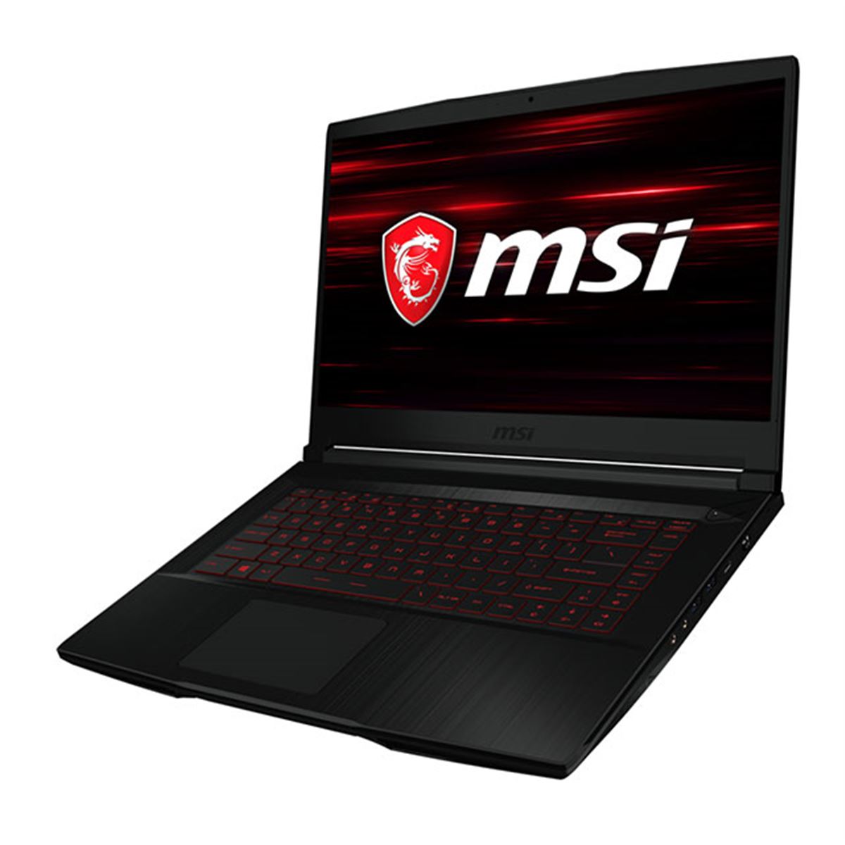 MSI、1.86kgの15.6型ゲーミングノートPC「GF63」に第8世代CPUを