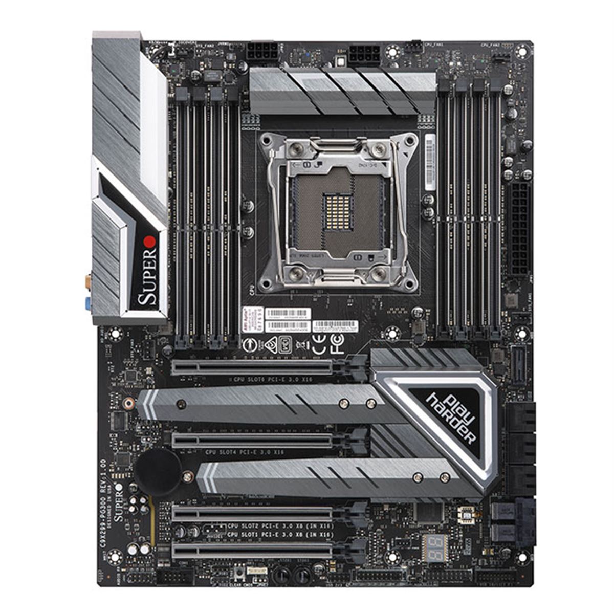 Super Micro、「Core X」を搭載可能なゲーミングマザー「C9X299-PG300