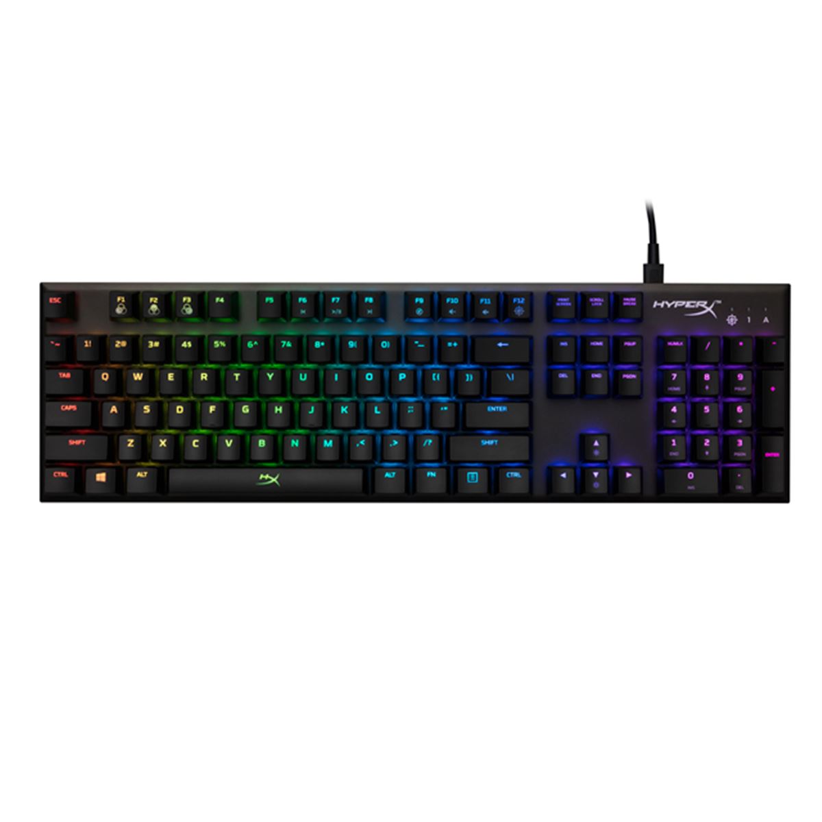 Kingston、Kailh Silver Speedスイッチ搭載のAlloy FPS RGBメカニカル