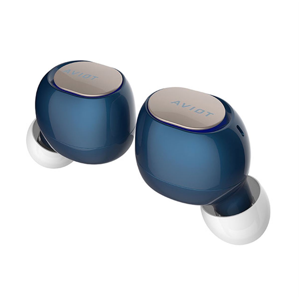 Aviot te-d01b ネイビー ほぼ未使用の美品 AVIOT、単体で9時間の再生が可能な完全ワイヤレスイヤホン「TE-D01b