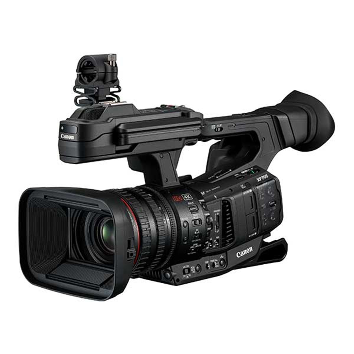 キヤノン、高画質と小型化を両立した業務用4Kビデオカメラ XF605