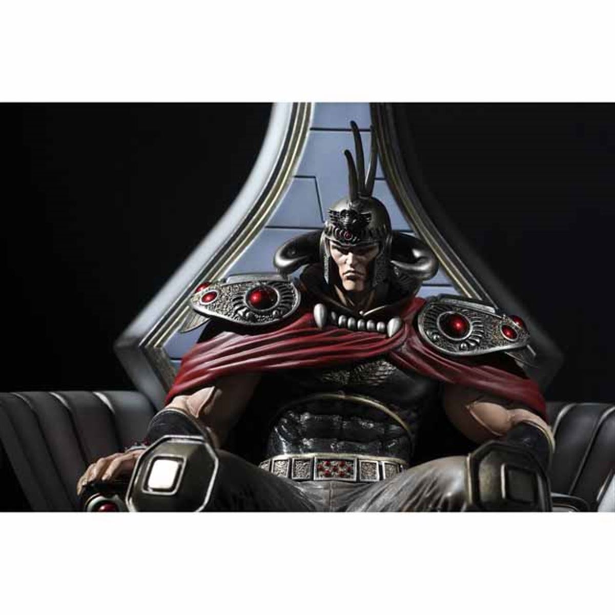 北斗の拳、リアルさを追求したフィギュア「ラオウ 玉座ver.」9月17日