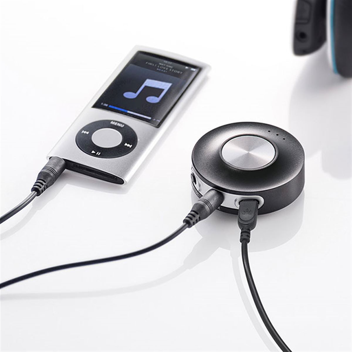 ネックスピーカーとBluetoothトランスミッターのセット 402
