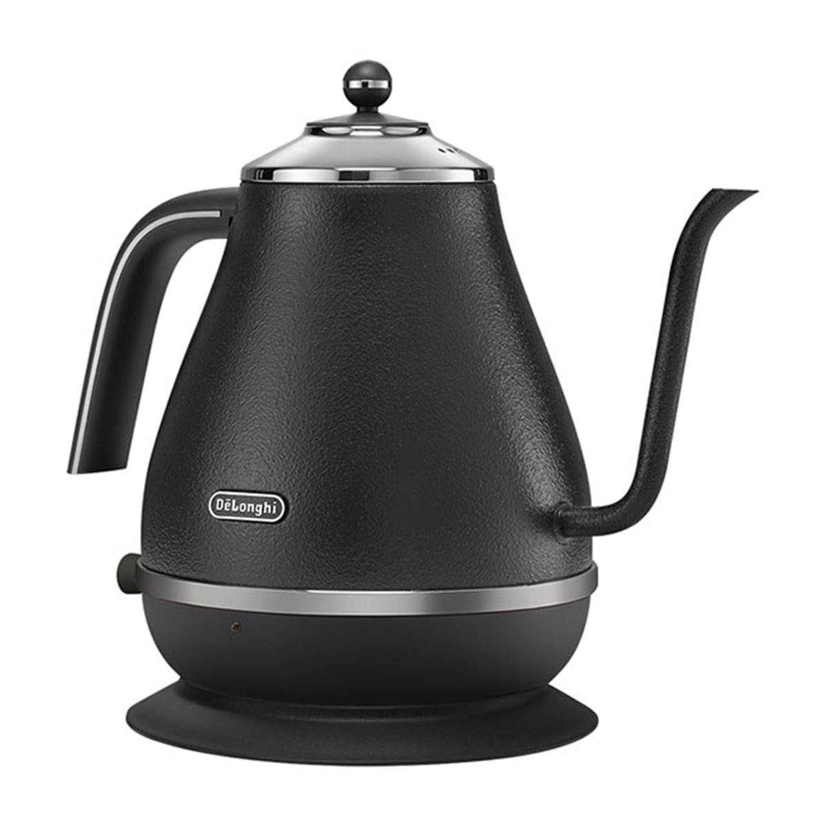 DeLonghi アイコナ 電気ケトル KBOE1220J デロンギ、初の細口タイプの電気ケトル「アイコナ 電気カフェ