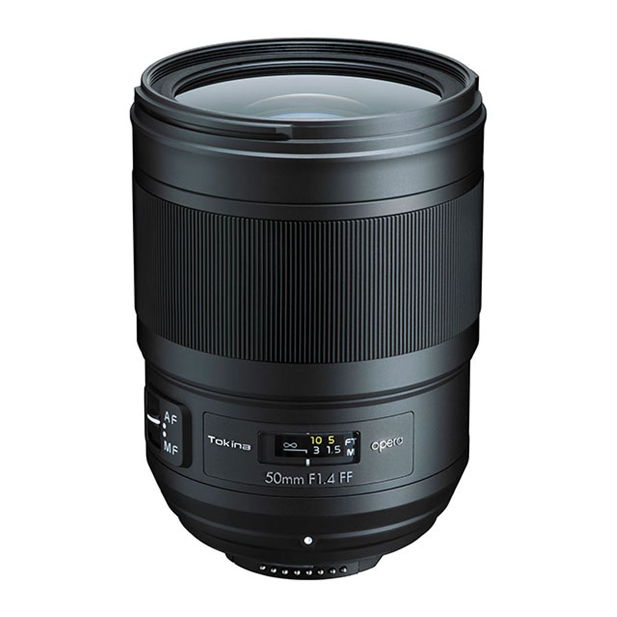 トキナー、高級レンズ「opera 50mm F1.4 FF」を10月下旬に発売