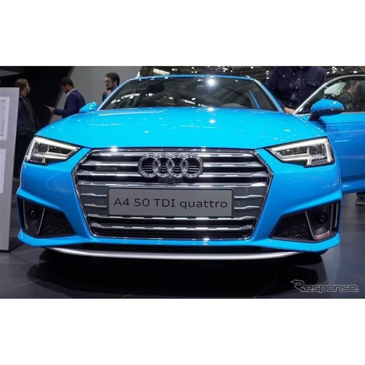 アウディ A4 改良新型、最新バーチャルコクピット設定…パリモーターショー2018 - 価格.com