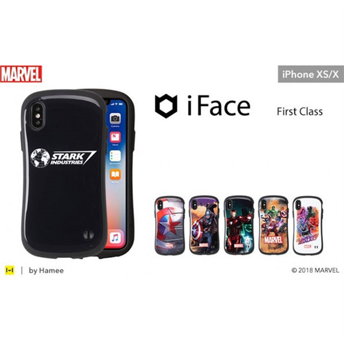 Hamee、MARVELの人気ヒーローを描いたiPhone XS/X用ケース - 価格.com