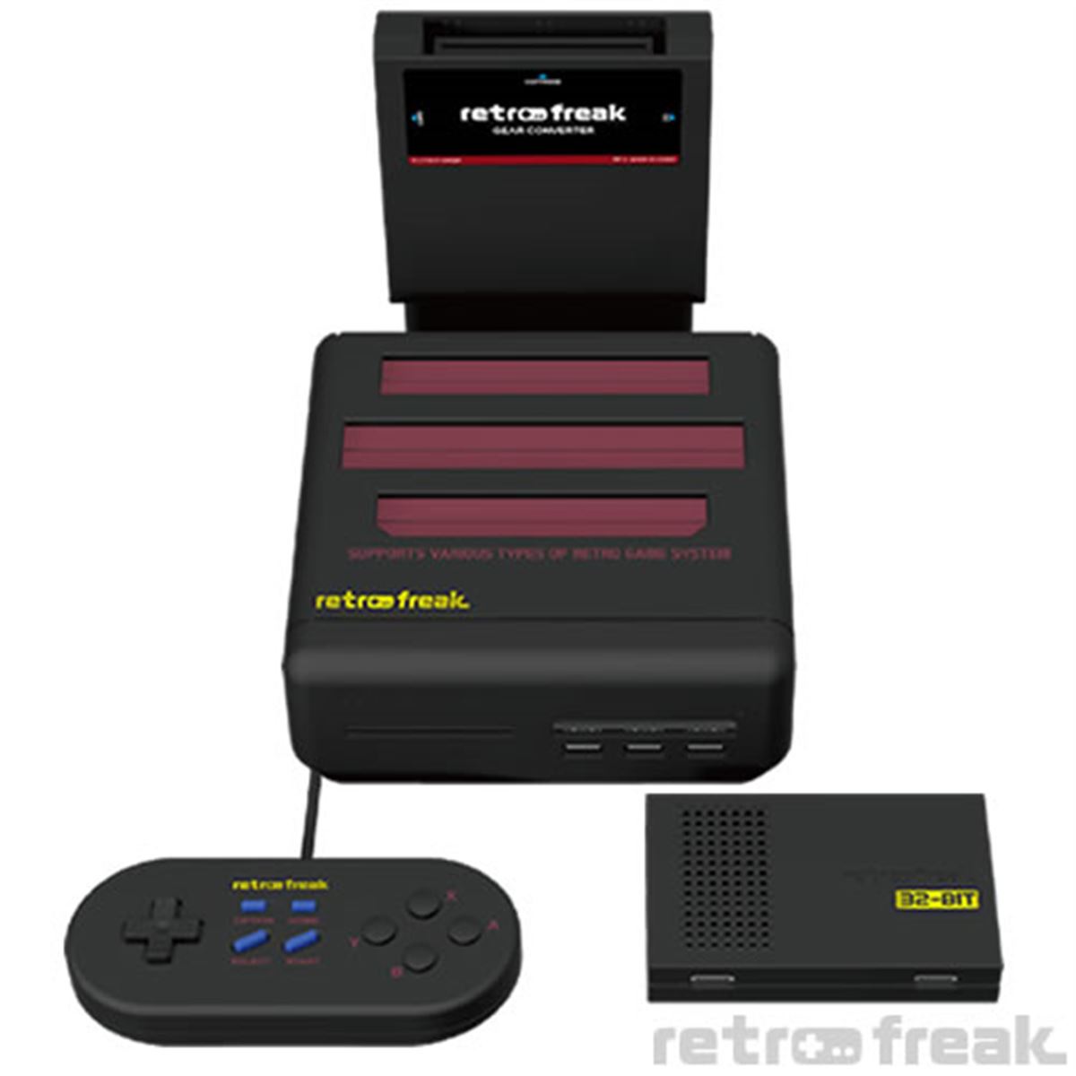 14機種”のカートリッジに対応「レトロフリーク MDカラー ギア