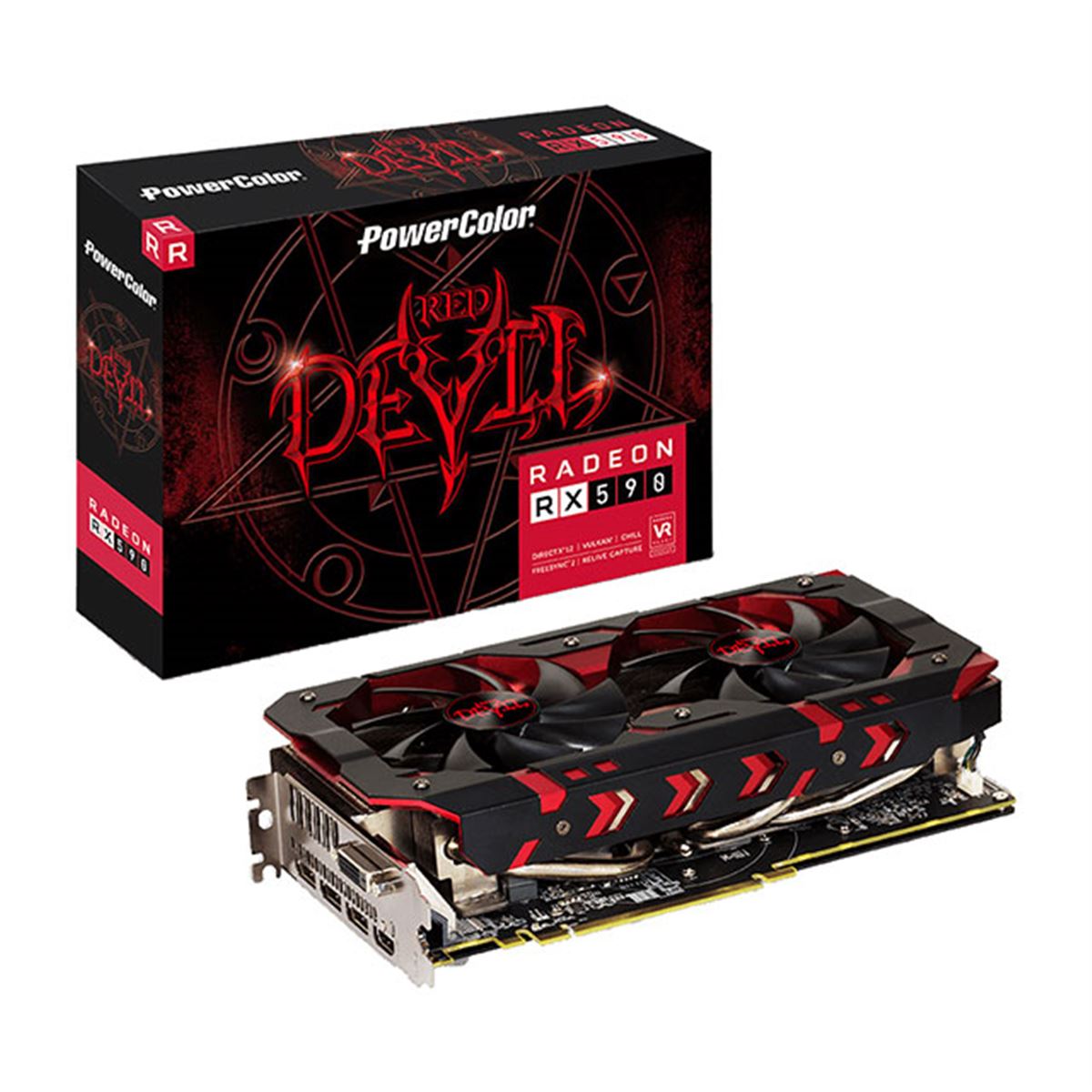 RADEON RX590 8GB(PowerColor製グラフィックボード) PowerColor、「RADEON RX 590」を搭載したビデオカード - 価格.com
