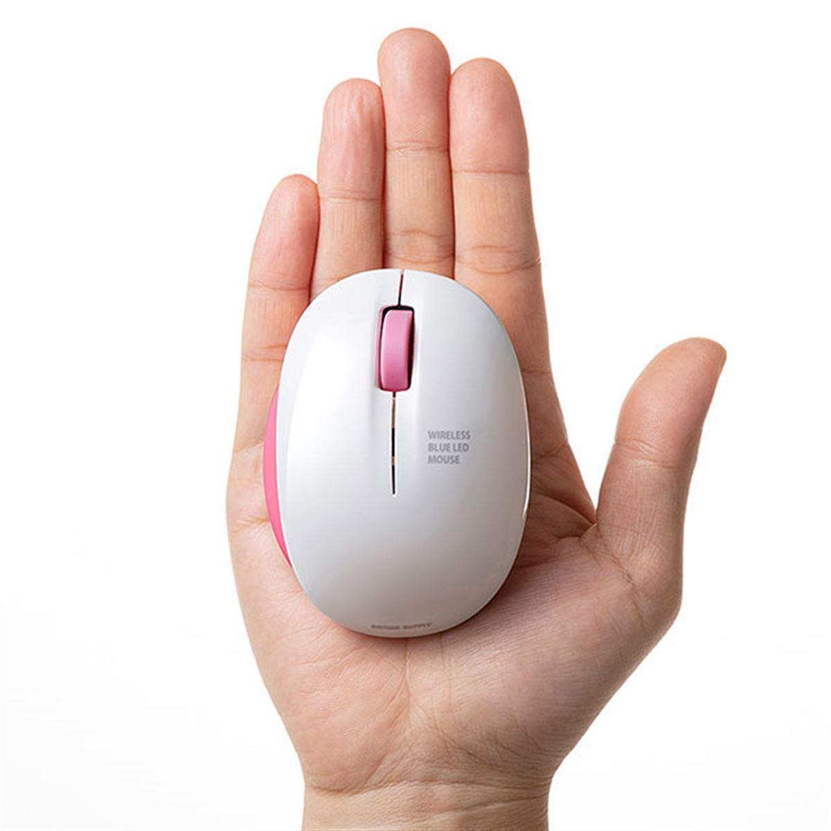 【新品未使用】　バモノス　ねずみーマウス　2点セット　ホワイト　ピンク 新品未使用】 バモノス ねずみーマウス 2点セット ホワイト ピンク