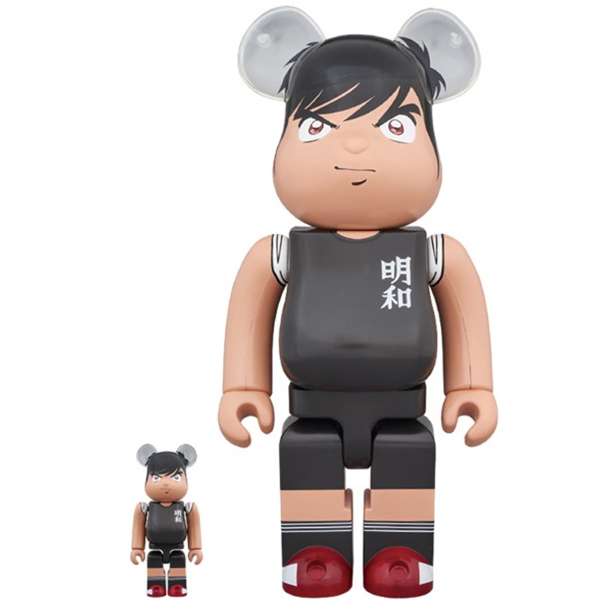 キャプテン翼」日向小次郎がBE@RBRICKに、100％と400％の2体セット発売