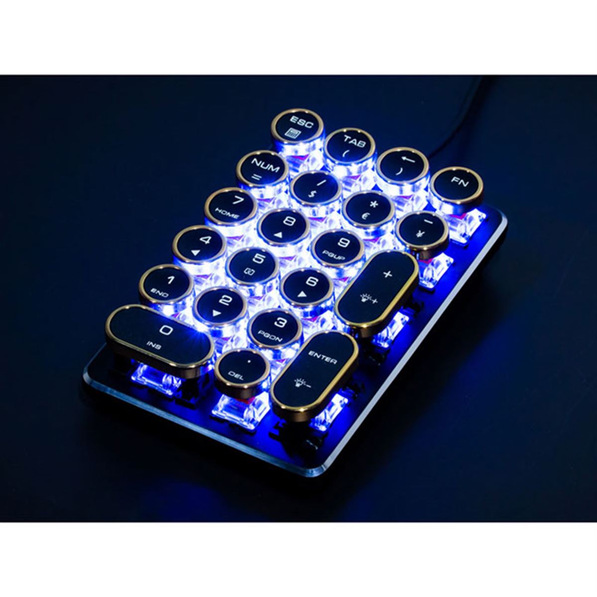 上海問屋、タイプライター風デザインのメカニカルテンキー - 価格.com