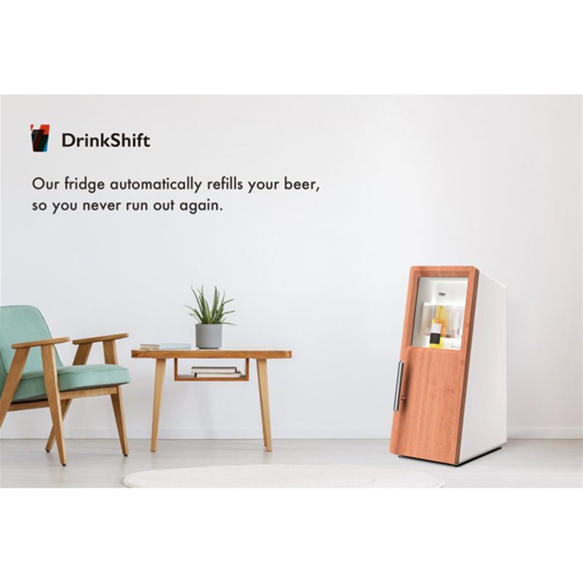 好きなビールを最適なタイミングで届ける」冷蔵庫、CES 2019で展示へ