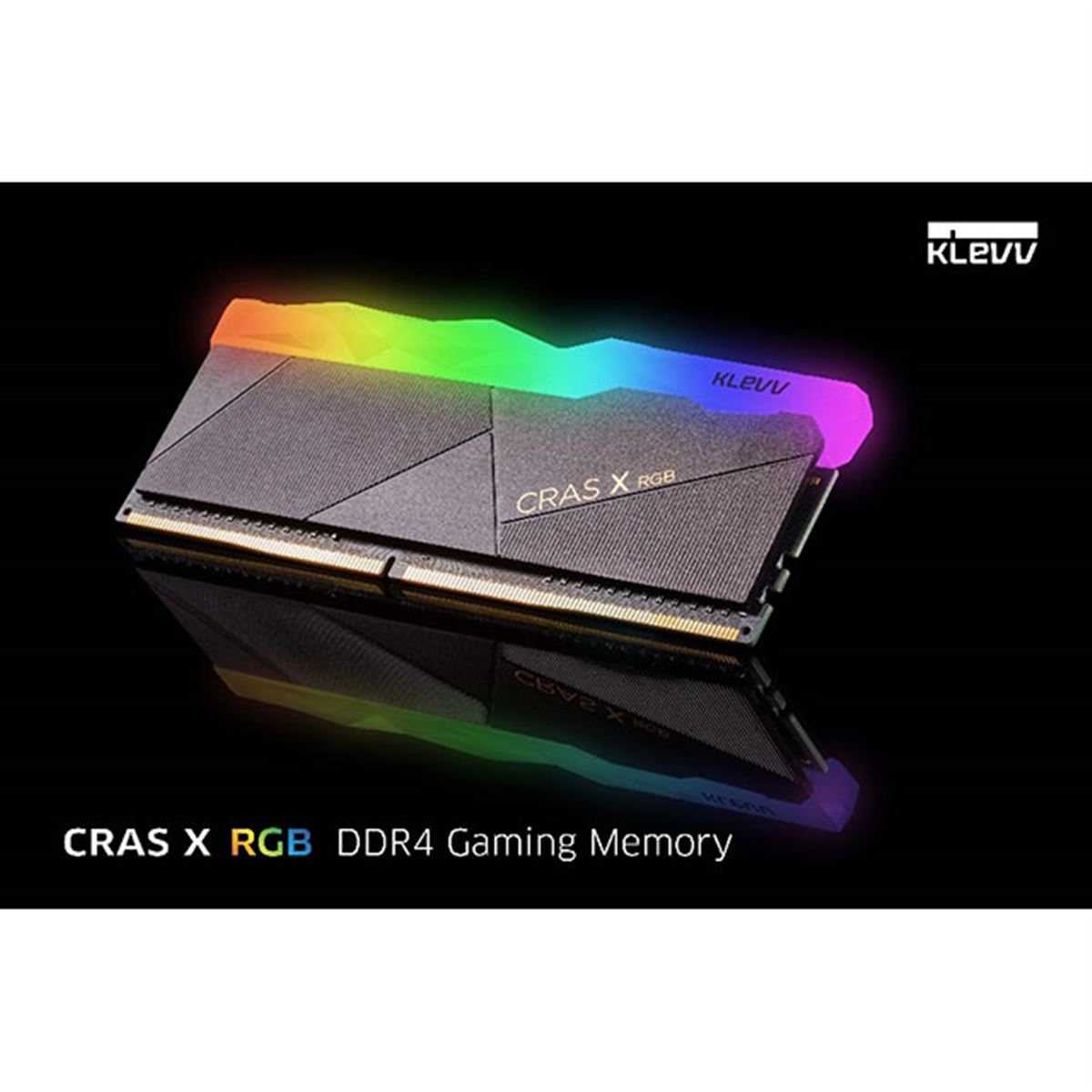 ESSENCORE、ゲーミングメモリー「KLEVV CRAS X RGB/BOLT X DDR4