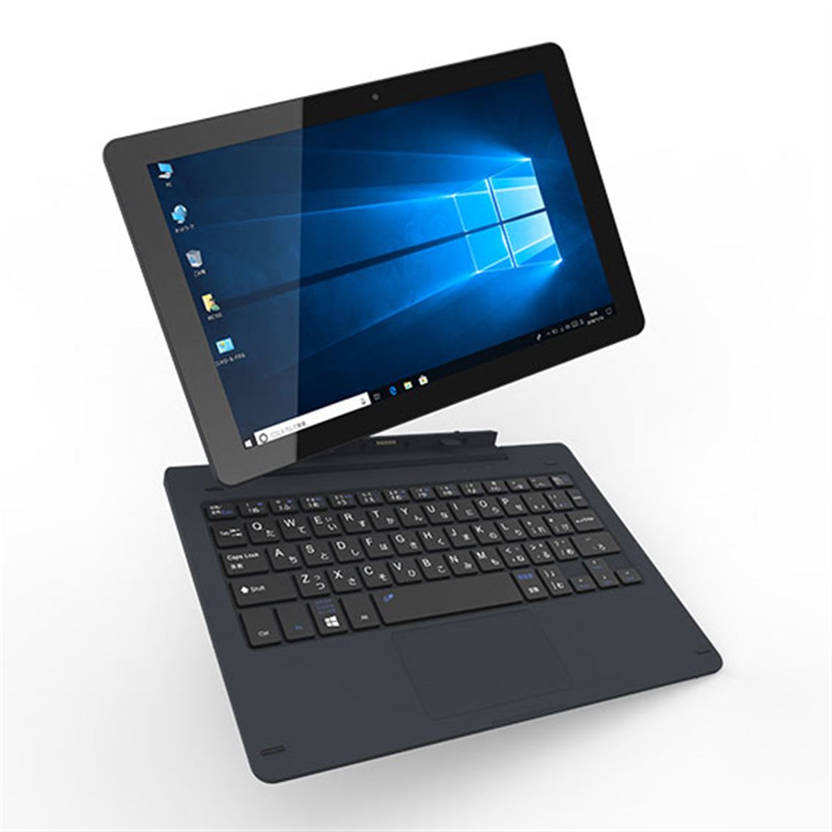 恵安、キーボード着脱式の10.1型2in1タブレットPC「KIC102HD-DN