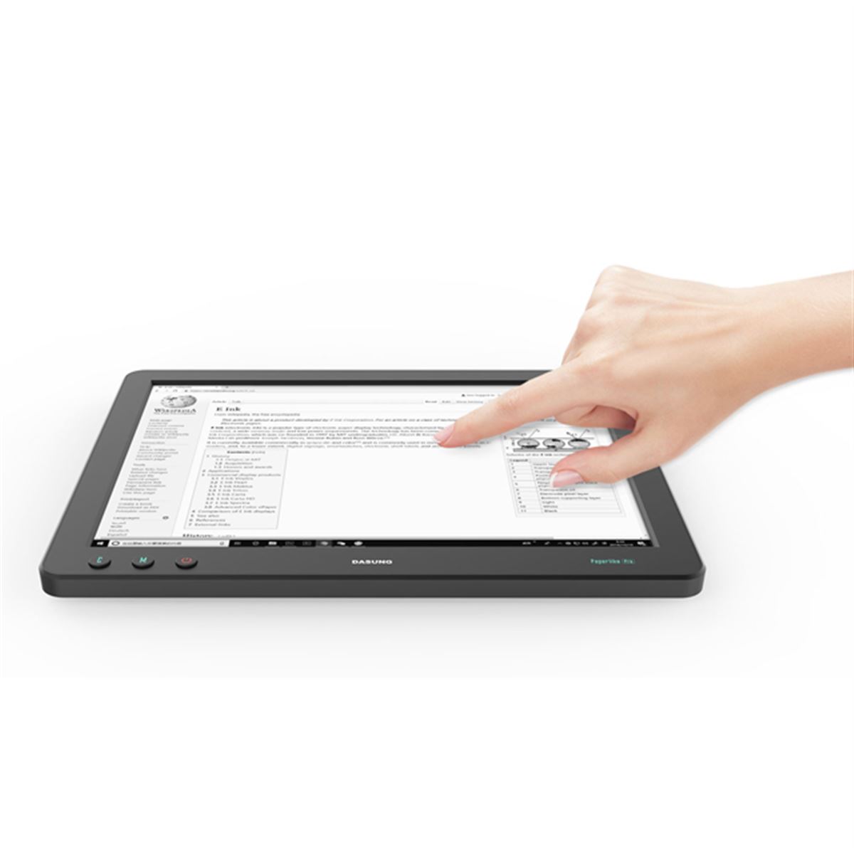 DASUNG Paperlike Pro Touch　E-ink・タッチ対応 E Inkパネル搭載のPC用セカンドモニター「Paperlike Pro Touch