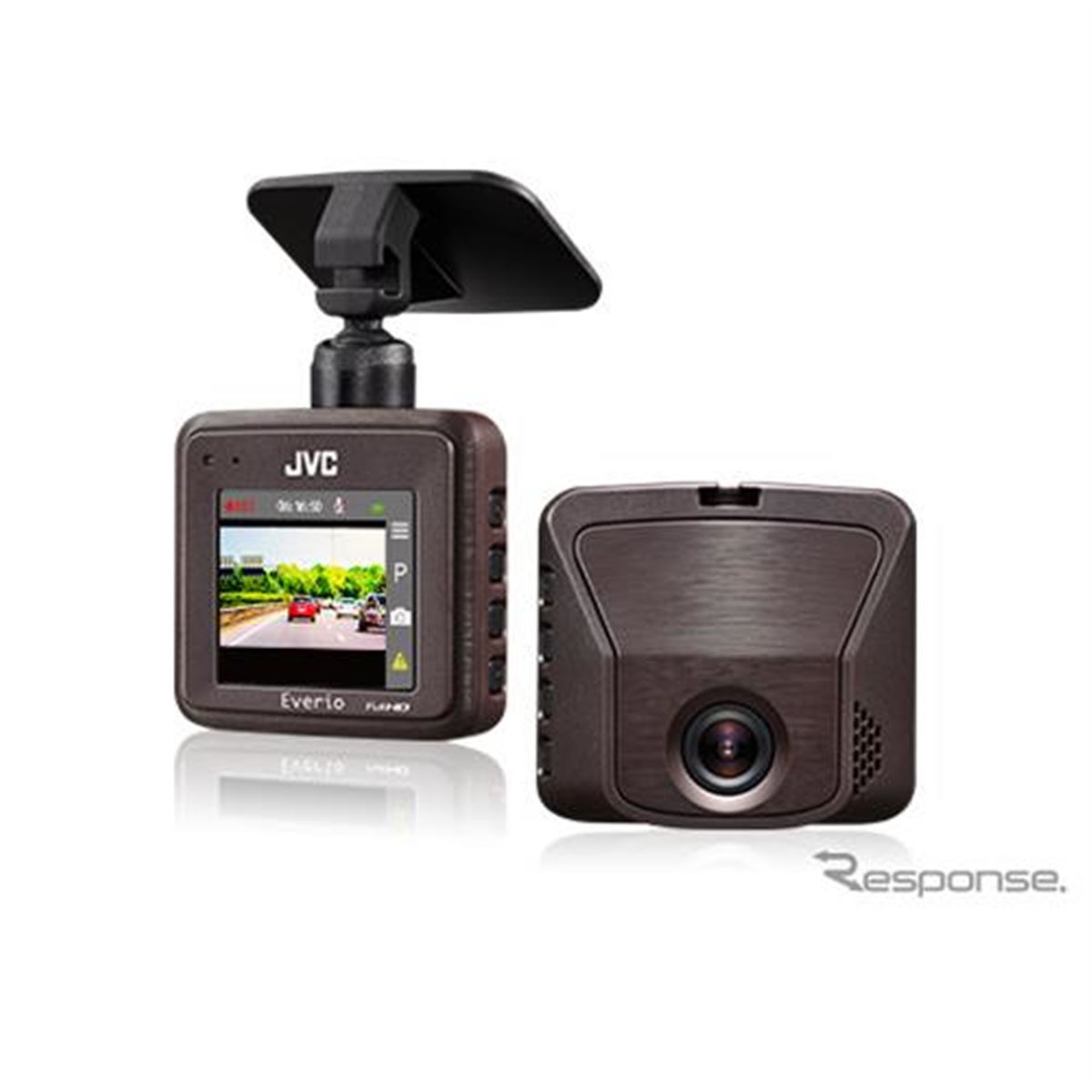 JVC、ドライブレコーダー「Everio GC-DK3」を発売 コンパクトサイズの