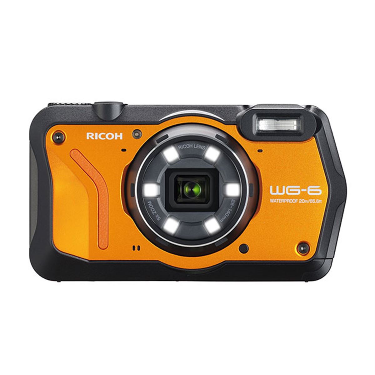 RICOH WG-50 デジタルカメラ リコー コンパクトデジタルカメラ RICOH WG-50 ブラック 水深14m