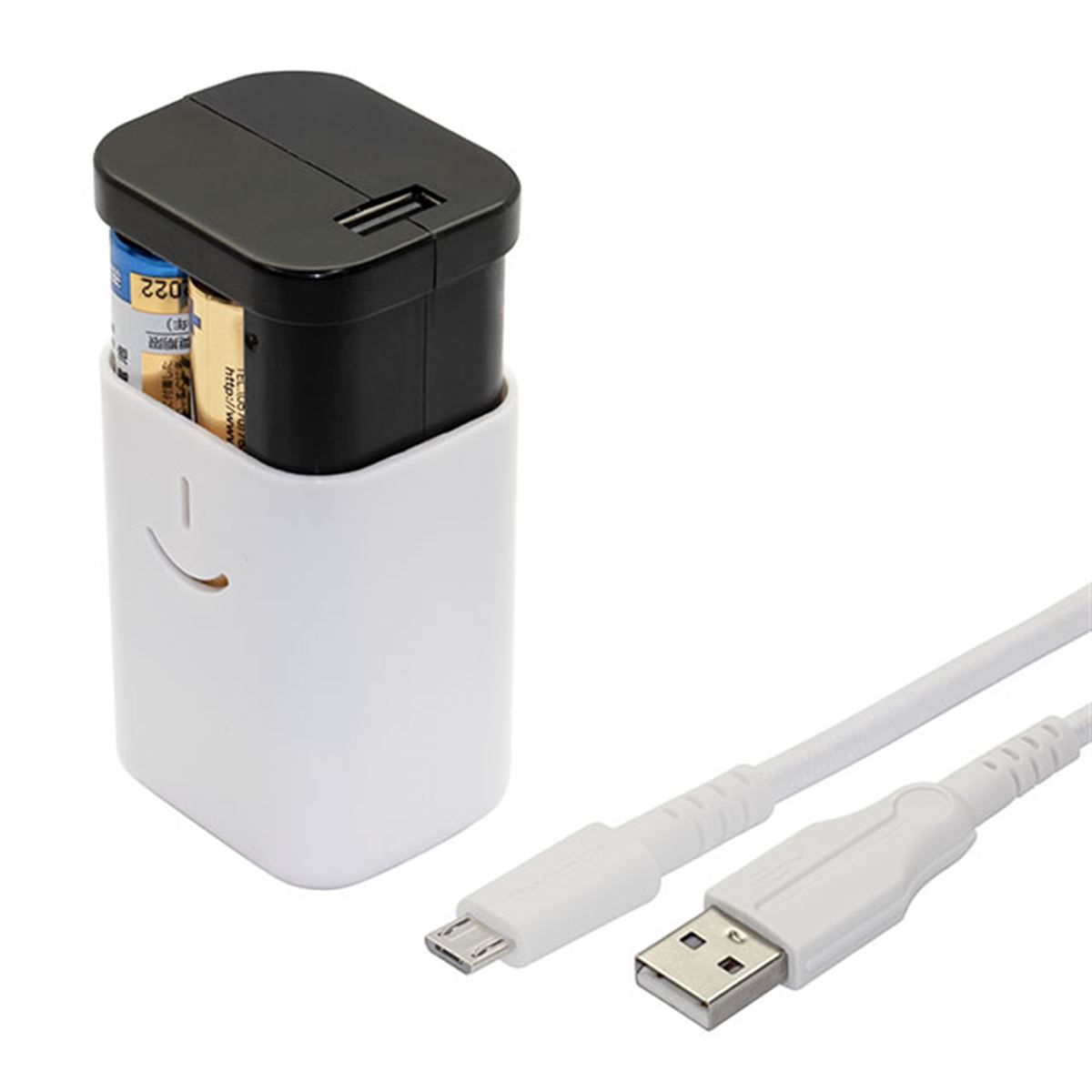 オウルテック、乾電池式モバイルバッテリー「電池でGO!!USBタイプ