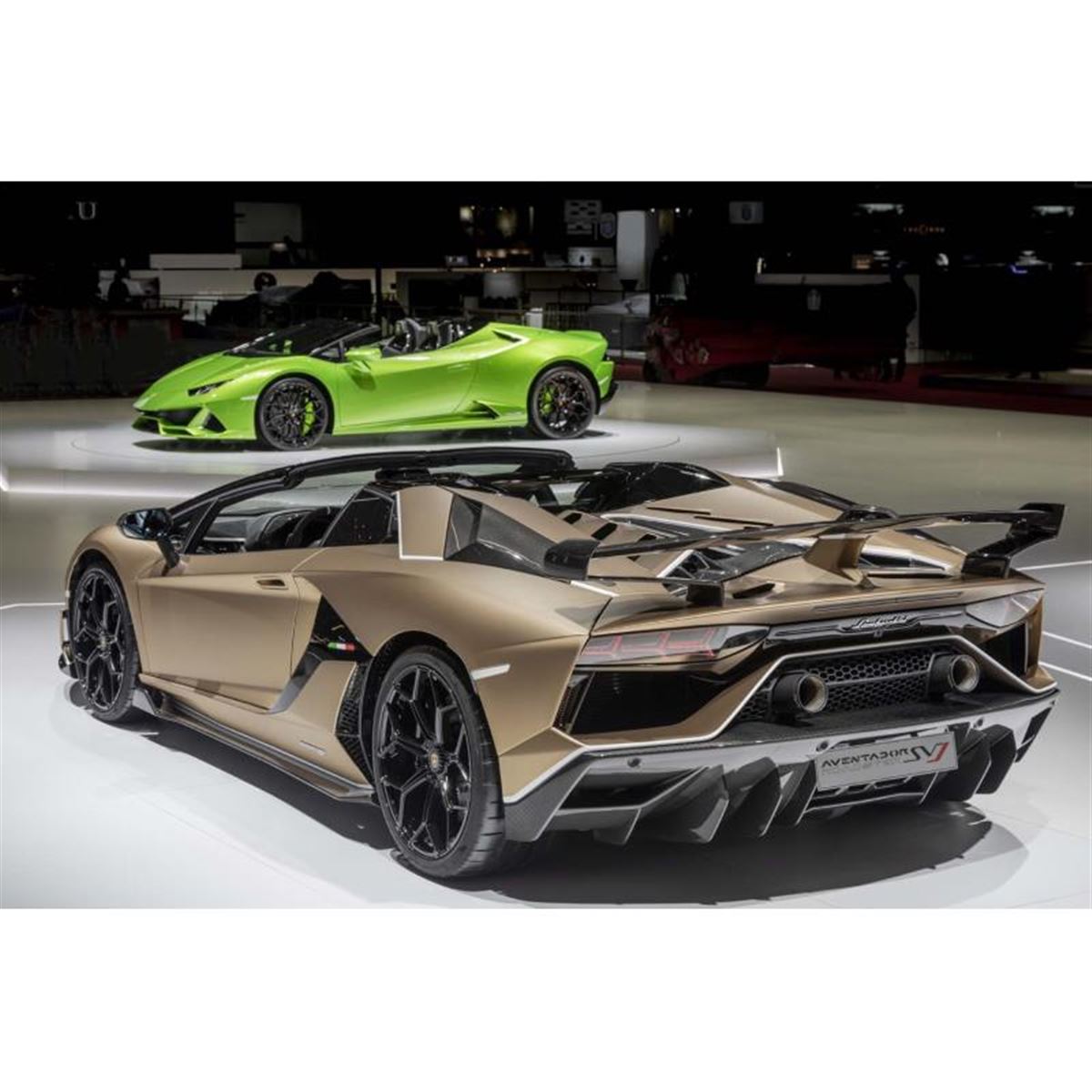 ジュネーブショー2019】ランボルギーニが2台のオープンモデルを発表