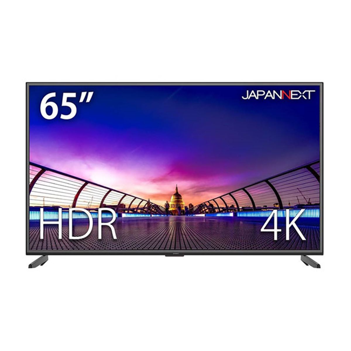 【今だけ特価】JAPANNEXT 65V型 4K液晶ディスプレイ（2019年製） JAPANNEXT、期間限定109,980円の65型4K液晶ディスプレイ「JN-V6500UHDR