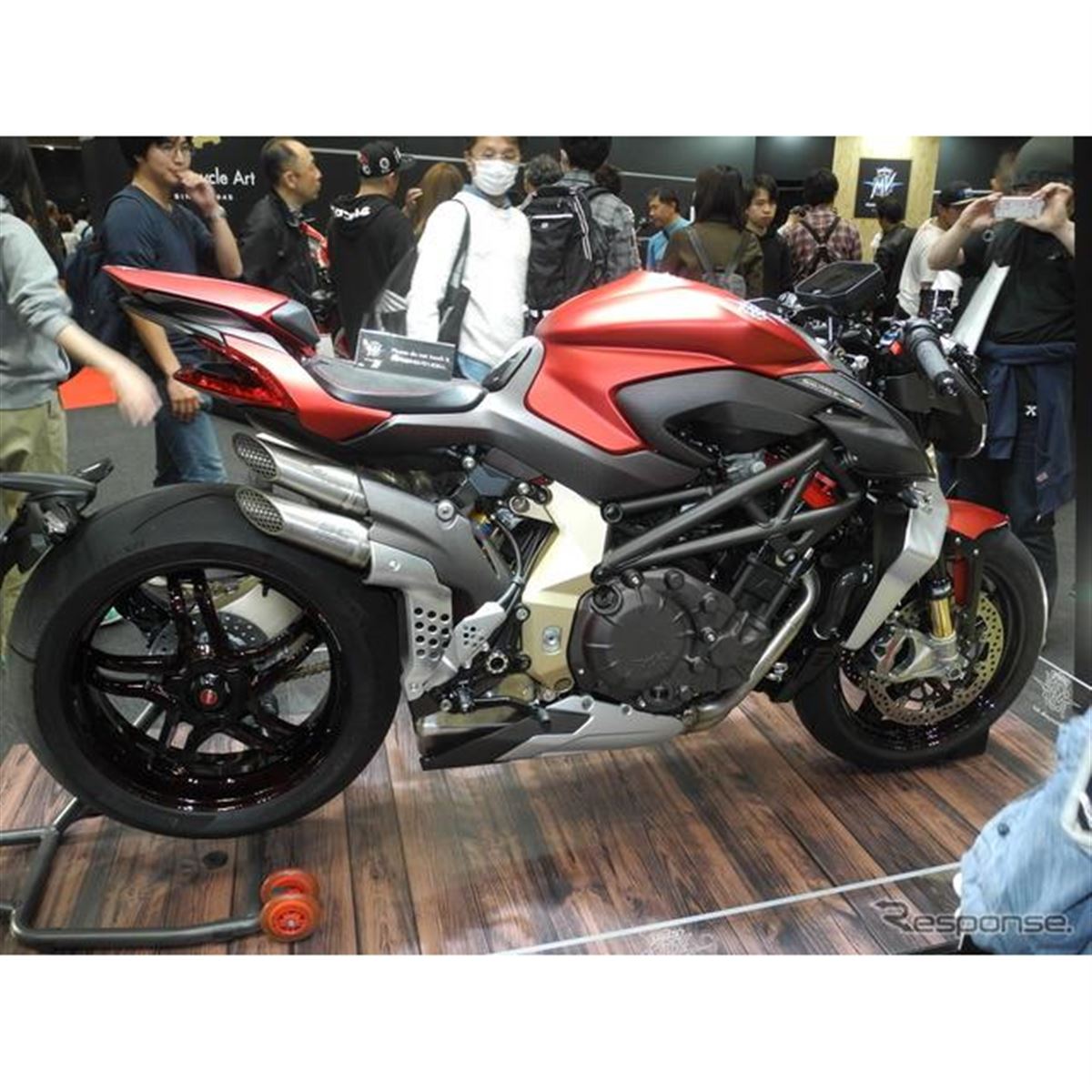 MVアグスタの目玉商品は550万円の ブルターレ、閉幕後にはイタリアへ…東京モーターサイクルショー2019 - 価格.com