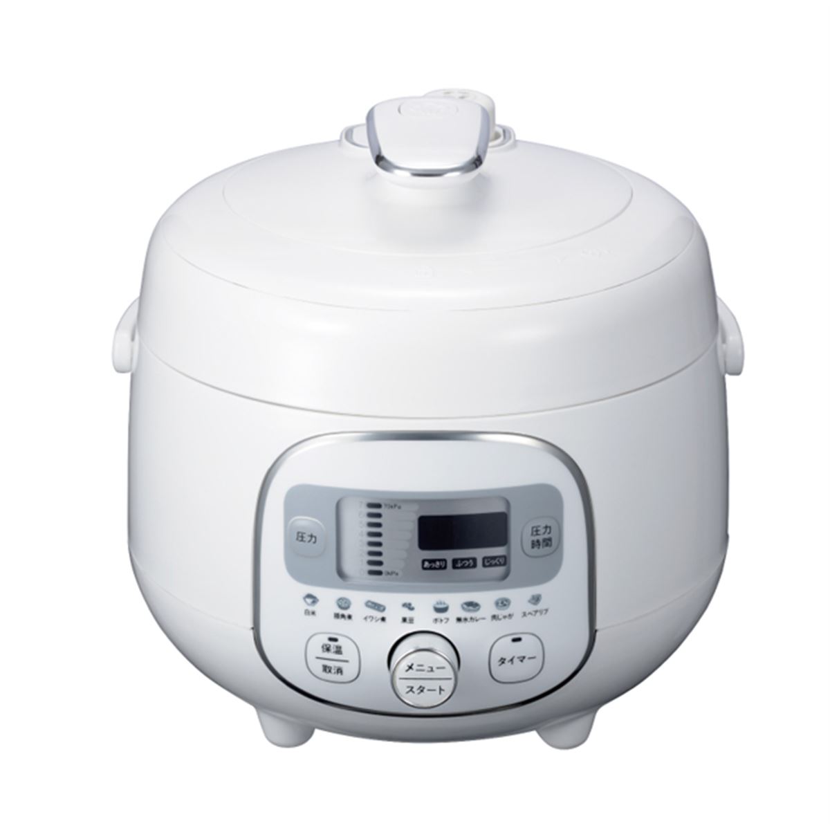 ヒロ、容量2.1Lのコンパクトな電気圧力調理鍋「HR-P07W」 - 価格.com