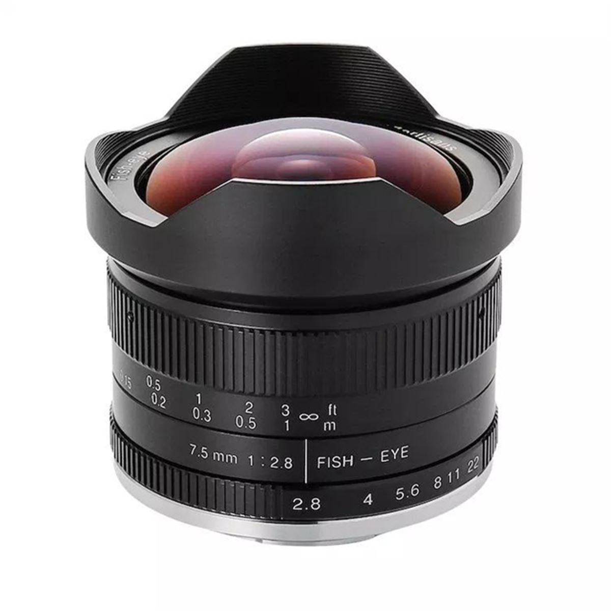 七工匠(7artisans)魚眼レンズ　7.5mm/f2.8 Fish-eye 七工匠、ミラーレス用の新型魚眼レンズ「7artisans 7.5mm F2.8 Fish