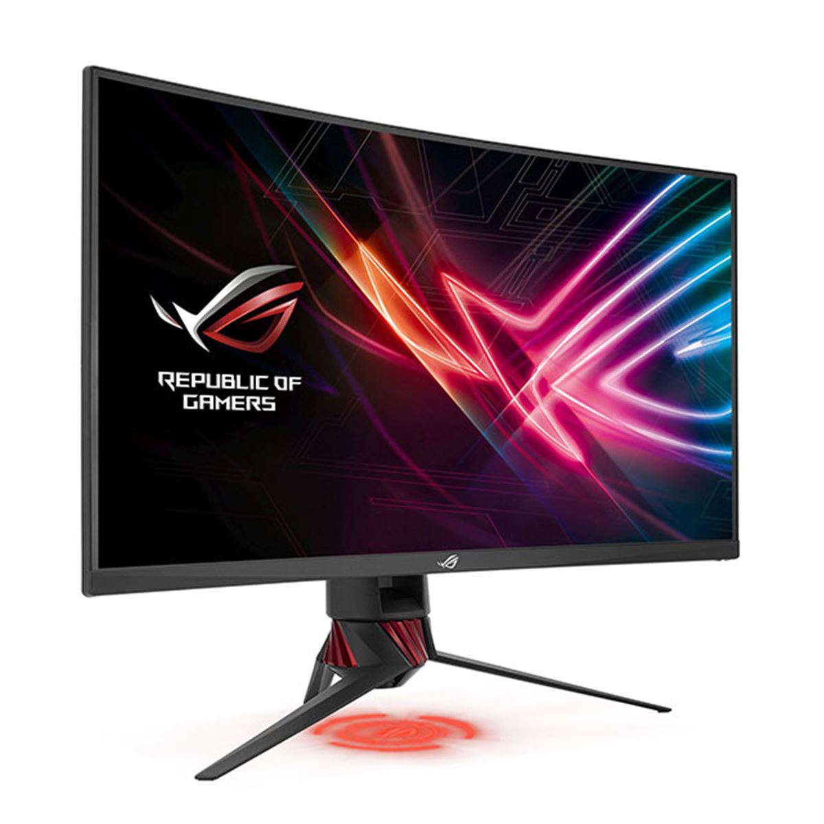 ASUS、31.5型曲面ゲーミング液晶ディスプレイ「ROG STRIX XG32VQR