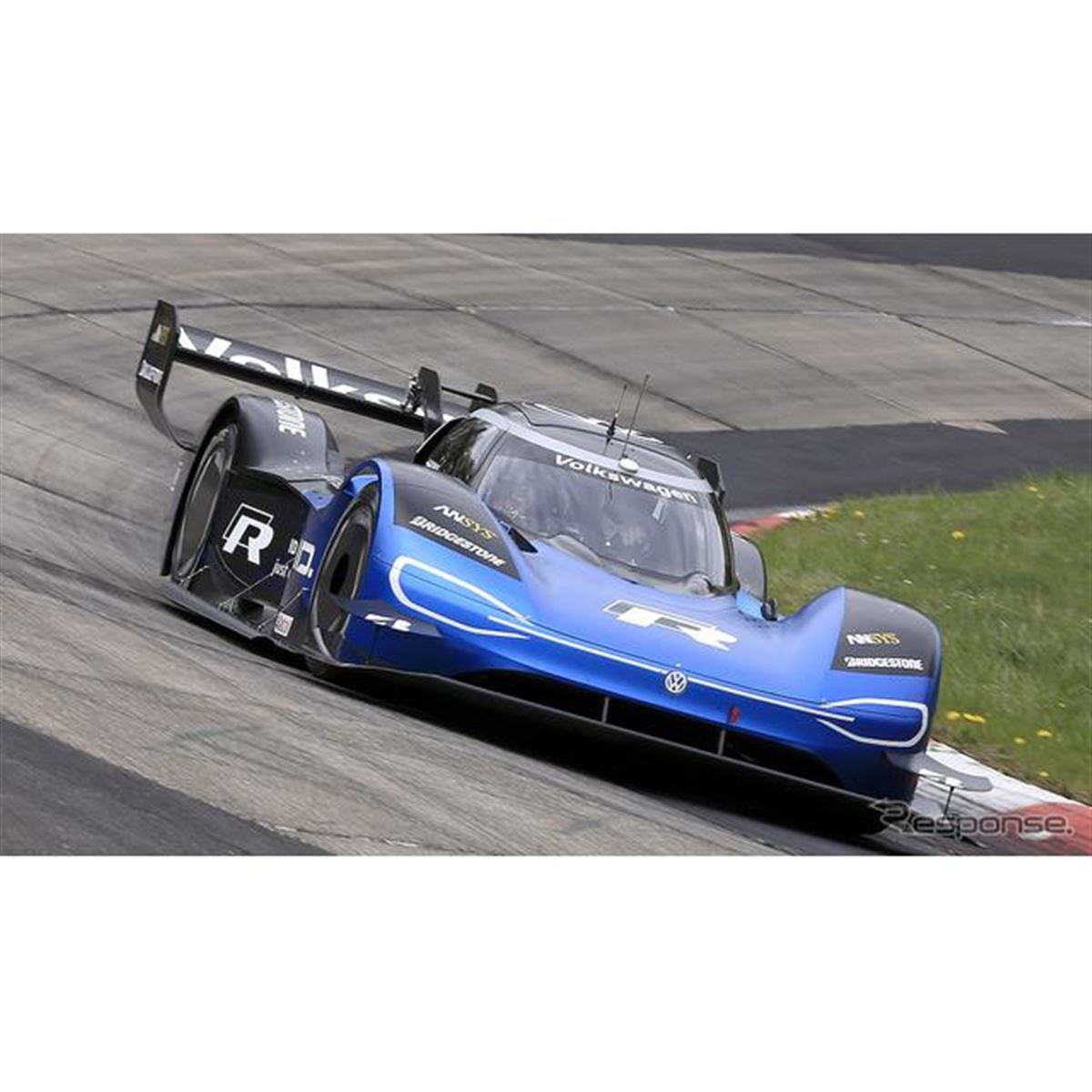 100km/hまでわずか2.25秒…VW「ID.R」、EV世界最速ねらいニュル来襲