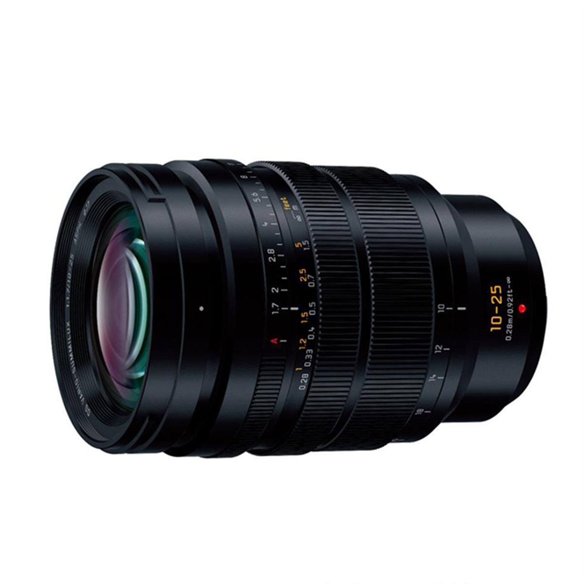 レンズ(ズーム) LEICA DG 10-25mm/F1.7 ASPH.  H-X1025 パナソニック、ズーム全域で開放値F1.7を実現する「H-X1025