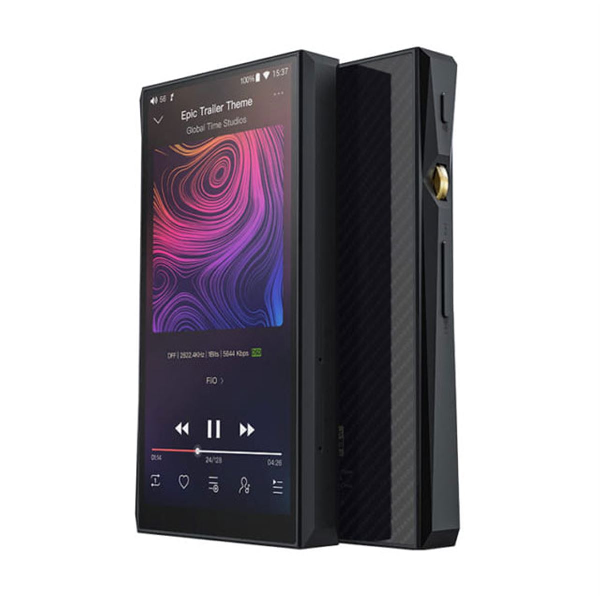 FiiO M11 デジタルオーディオプレーヤー ブラック　本体のみ FiiO、2.5/4.4mmバランス出力端子を搭載したハイレゾプレーヤー