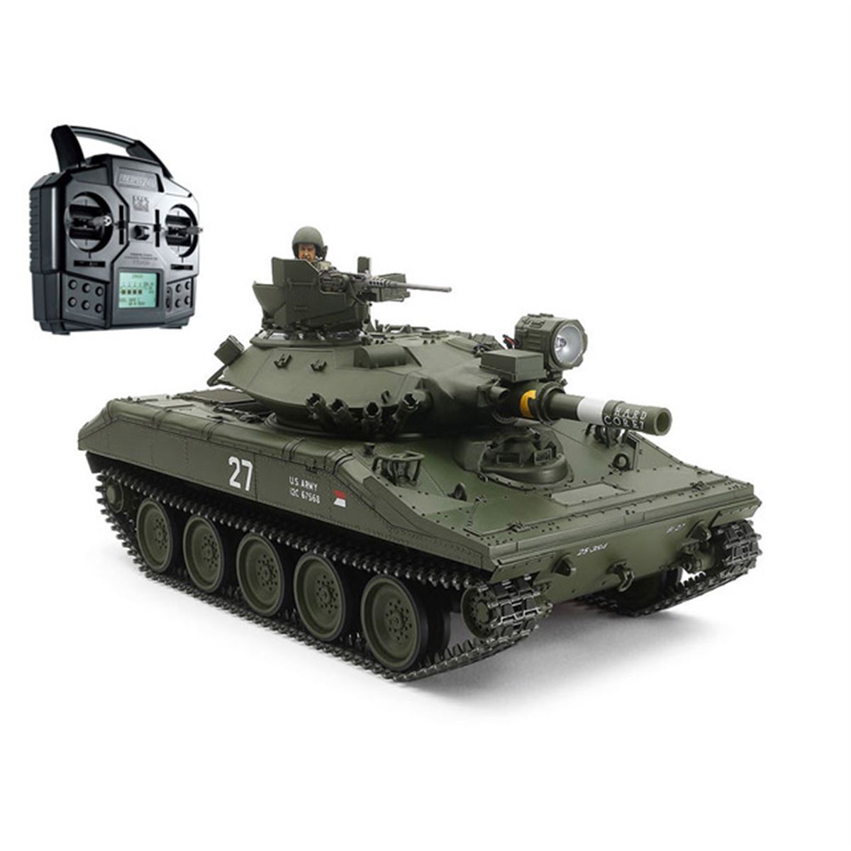 アメリカ軍の空挺戦車「M551シェリダン」1/16電動RC、実車ベースの