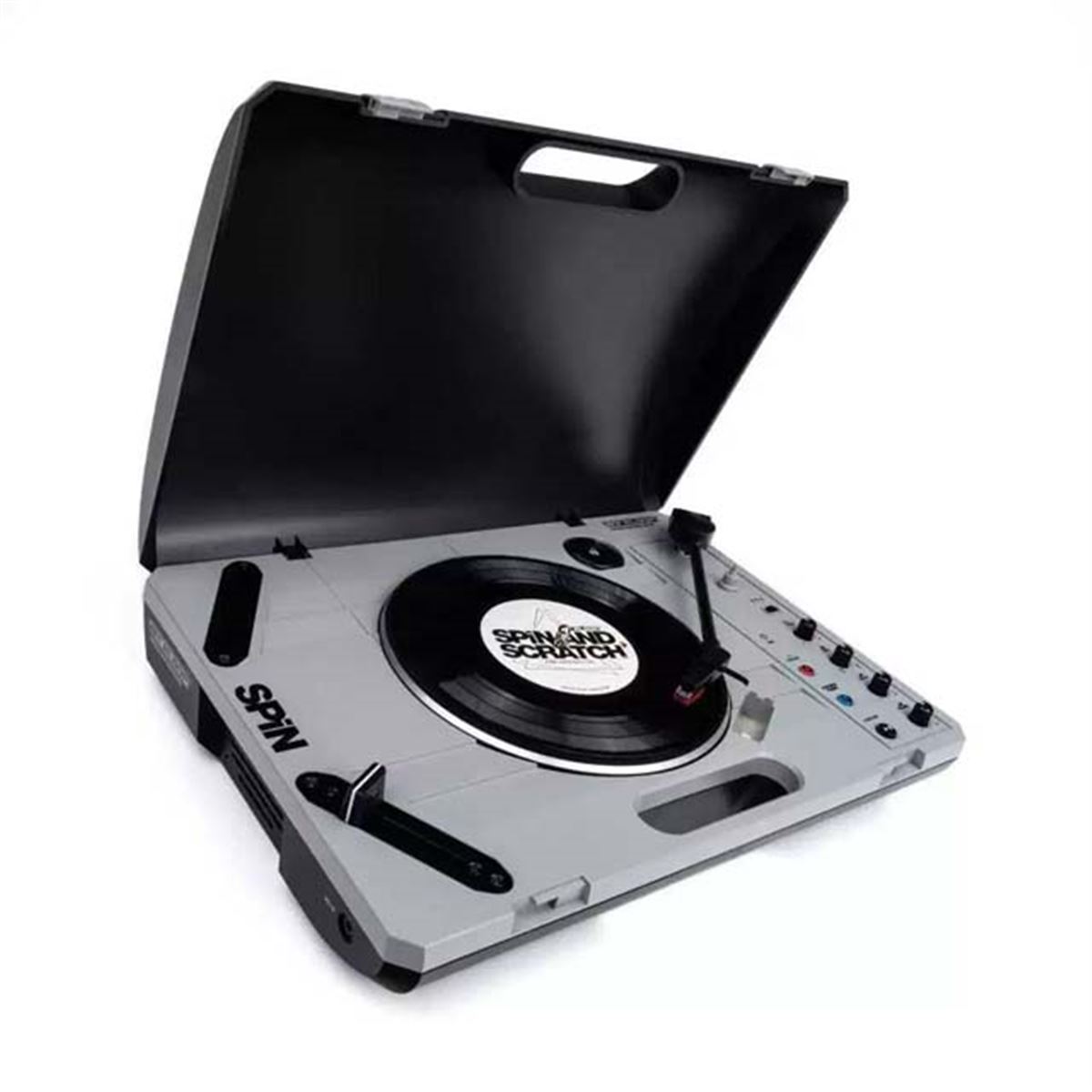 Reloop SPIN ポータブル ターンテーブル Bluetooth リループ RELOOP ( リループ ) SPIN スピーカー内蔵ポータブル