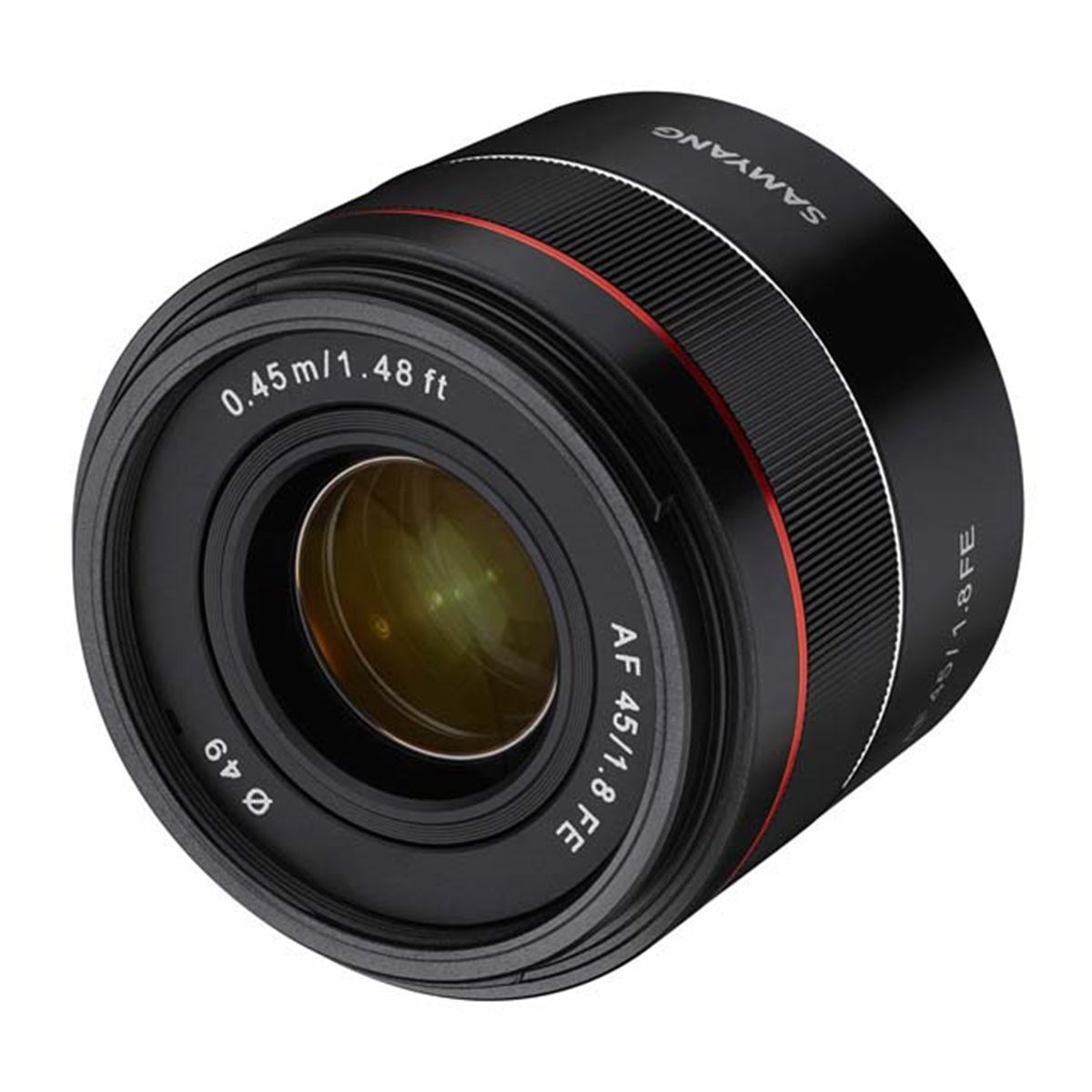 サムヤン、ソニーEマウント対応の標準レンズ「AF 45mm F1.8 FE