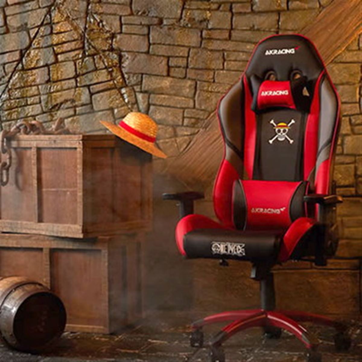 ワンピース」コラボのゲーミングチェア「AKRacing ONE PIECE」5