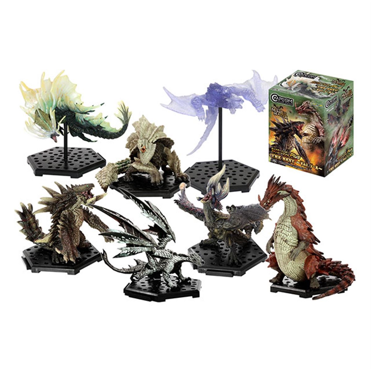 CAPCOM - モンスターハンター　フィギュア32点セット イーカプコン |CAPCOM FIGURE BUILDER CUBE MONSTER HUNTER 4体
