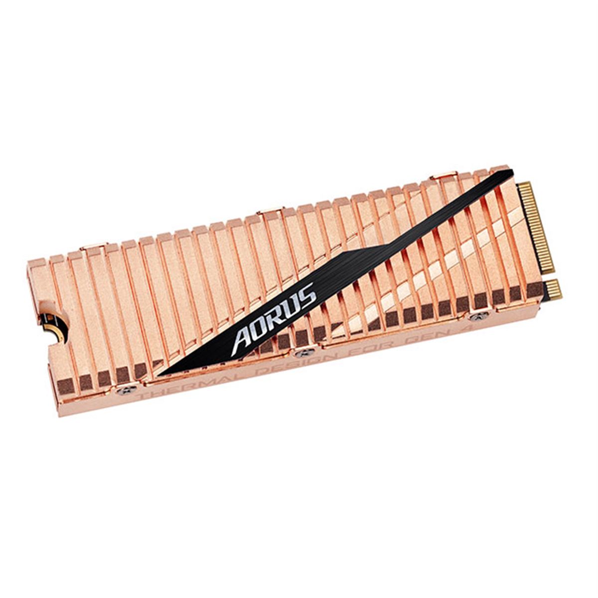 GIGABYTE、最大5000MB/sに対応したM.2 NVMe SSD「AORUS NVMe Gen4 SSD
