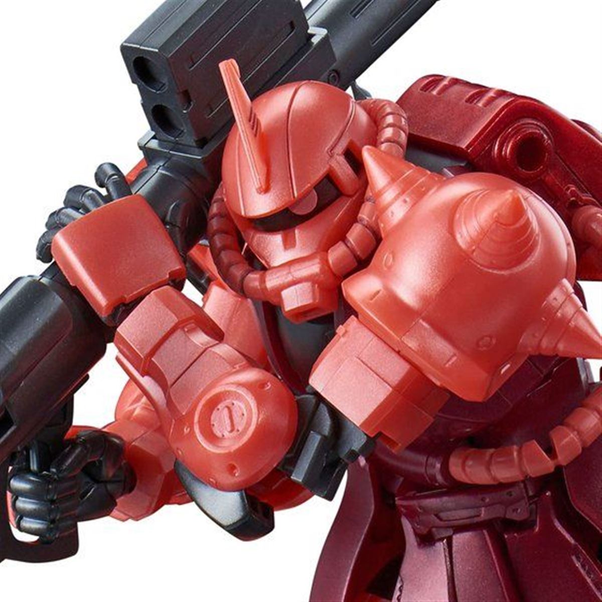ガンダムベース限定「シャア専用ザクII」メタリック仕様、オンラインに