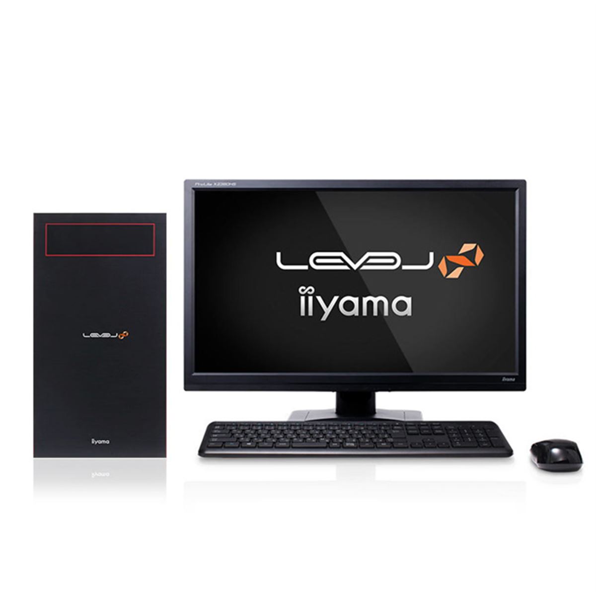 ねこのっぴ　iiyama デスクトップPC ブラック iiyama、特典アイテム付属の「ハンターヒーロー」推奨デスクトップPC