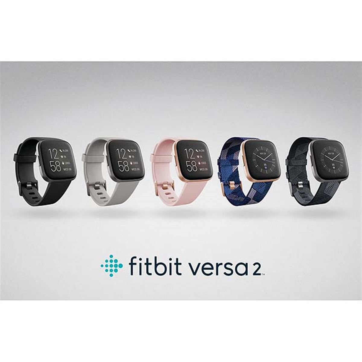 【新品未開封】 Fitbit versa2 フィットビット ヴァーサ2 ボルドー フィットビット、音声操作対応のスマートウォッチ「Fitbit Versa