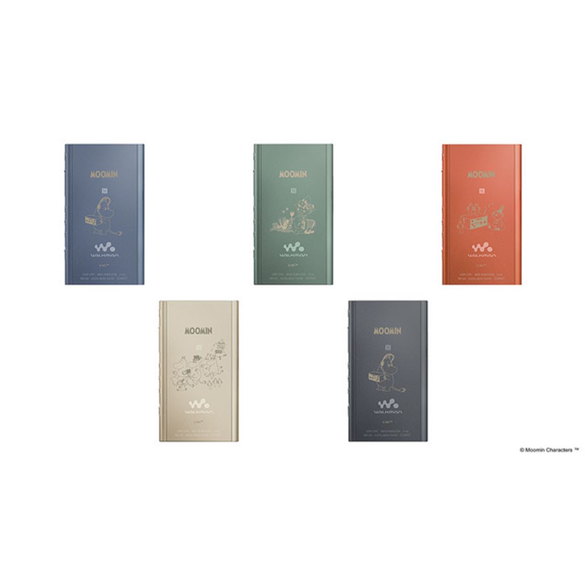 ソニー、ムーミンとコラボした「ウォークマン Aシリーズ」を数量限定で