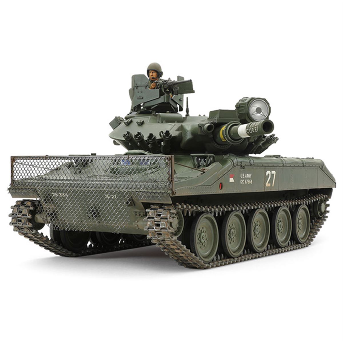 1/35アメリカ空挺戦車M551シェリダン完成品 タミヤ、アメリカ空挺戦車「M551シェリダン」1/16プラモ - 価格.com